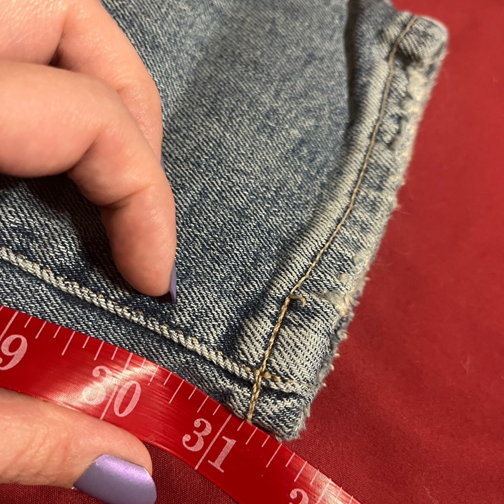 NWT Old Navy Tall High-Rise Curvy OG Straight Denim Jeans Size 4 - Picture 8 of 9